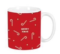 Safta CARAMELOS MERRY XMAS - Taza Grande de Cerámica, Resistente, Ligera, Duradera, 350 ml, 8x9.5 cm