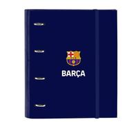 Safta Carpeta 4 anillas F.C. Barcelona 1ª Equip. 2023/24 DIN A4 con recambio