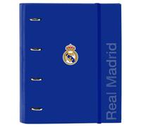 SAFTA CARPEBLOC RECAMBIO A4 100 H. GOMA 5 SEPARADORES REAL MADRID REAL MADRID 3ª EQUIPACION 25/26 3x27x32 Cms.