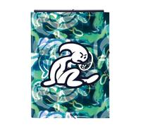 Safta EL NIÑO KOOK - Carpeta Folio con 3 Solapas, Ideal para Niños de Diferentes Edades, Cómoda y Versátil, Calidad y Resistencia, 26x36.5 cm