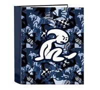 Safta EL NIÑO NAVY - Carpeta Folio 4 Anillas, Ideal para Niños de Diferentes Edades, Cómoda y Versátil, Calidad y Resistencia, 27x6x33 cm