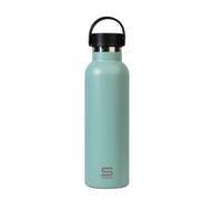 SAFTA EUCALIPTO - Botella Termo, Botella de Agua, Acero Inoxidable, Doble Aislamiento, 12h de Bebida Caliente y 24h de Bebida Fría, 7.3x25 cm, 600 ml