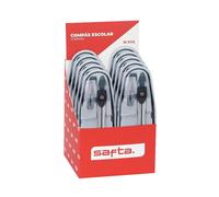Safta expositor con 10 compases - ergonomico - incluye minas - ligero