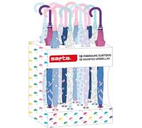 Safta - Expositor de Paraguas, Resistente, Ligero, Duradero, 41x20x33 cm, Multicolor