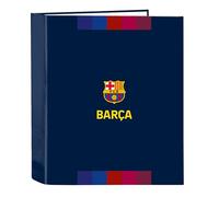 Safta F.C. BARCELONA 1ª EQUIPACIÓN 26/27 - Carpeta Folio 4 Anillas, Ideal para Niños de Diferentes Edades, Cómoda y Versátil, Calidad y Resistencia, 27x6x33 cm