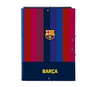 Safta Carpeta folio F.C. Barcelona 1ª Equipación 26/27 - 3 solapas, 26x36,5 cm para niños