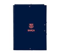 Safta Carpeta folio 3 solapas F.C. Barcelona 2ª Equipación 26x36,5 cm Multicolor