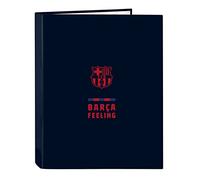 Safta Carpeta Archivador F.C. BARCELONA Corporativa - Folio 4 anillas 25 mm