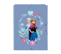 Safta frozen carpeta con 3 solapas - tapas duras forradas - formato fo