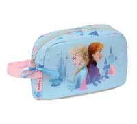 SAFTA Frozen Ice Magic - Porta Desayunos Térmico, Termo, Portatodo, Calidad y Máxima Resistencia, Porta Comida, Recreo, 21.5x6.5x12 cm