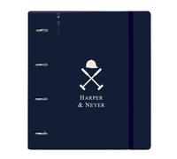 Carpeta Equipada HARPER & NEYER, Din-A4 4 Anillas 35 mm.
