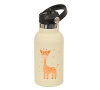 Safta INFANTIL JIRAFA - Botella Termo, Botella de Agua, Acero Inoxidable, Doble Aislamiento, 12h de Bebida Caliente y 24h de Bebida Fría, 350 ml, 7.3x19.5 cm