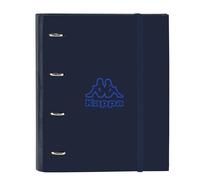 Safta Carpeta 4 Anillas Kappa Blue Night – DIN A4 30 mm, 100 hojas, Azul Marino