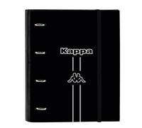 Safta KAPPA DARK - Carpeta 4 Anillas de 35 cm con 100 Hojas A4, Ideal para Niños de Diferentes Edades, Cómoda y Versátil, Calidad y Resistencia, 27x3.5x32 cm