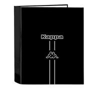 Safta KAPPA DARK - Carpeta Folio 4 Anillas, Ideal para Niños de Diferentes Edades, Cómoda y Versátil, Calidad y Resistencia, 27x6x33 cm