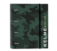Safta Carpeta 4 anillas KELME Camo DIN-A4 30 mm con 100 hojas A4