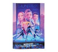 Safta | Libreta A4 Kpop Stationery Kpop Demon Hunters, 20,50x29,70 cm, Cuadrícula 5x5 mm, Tapa Ilustrada HUNTR/X World Tour, Cuaderno Escolar para Apuntes y Organización, Medidas 20,5x29,7 cm