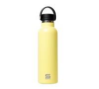 SAFTA LIMÓN - Botella Termo, Botella de Agua, Acero Inoxidable, Doble Aislamiento, 12h de Bebida Caliente y 24h de Bebida Fría, 7.3x25 cm, 600 ml