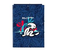 Safta Carpeta folio 3 solapas EL NIÑO Paradise M068 - 26x36,5 cm Azul marino
