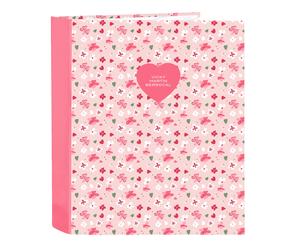 Safta-m657 vmb in bloom-carpeta folio 4 anillas, ideal para niños de