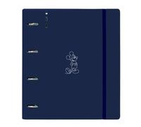Safta Carpeta equipada MICKEY MOUSE Good Day – DIN A4 – 4 anillas 35 mm – con recambio