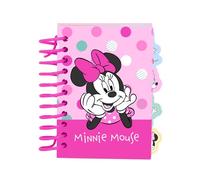 Safta Bloc de notas A7 Minnie Mouse Minty 7,4x10,5 cm 80 hojas tapas duras