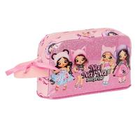 Safta Porta Desayunos Térmico NANANA Fabulous – Máxima resistencia, 21.5x6.5x12 cm, Rosa