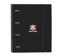 Safta Carpeta PAUL FRANK Join The Fun 4 anillas 30 mm A4 100 hojas Negro
