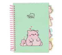 Safta Bloc de notas A5 PEMBE THE PINK CAT, ideal para niños, 14.8x21 cm