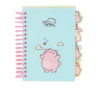 Safta Bloc de notas A6 PEMBE THE PINK CAT 10,5x14,8 cm Ideal para niños en edad escolar