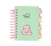 Safta - Bloc de notas A7 - PEMBE "The Pink Cat" - 7.4x10.5 cm - Ideal para niños en edad escolar