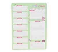 Safta Carpeta folio A4 Pembe The Pink Cat – Planning semanal, 4 anillas 35 mm, 100 hojas