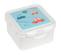 Safta PREESCOLAR COCHES - Fiambrera, Portatodo, Porta Comida, Calidad y Máxima Resistencia, Recreo, 13x13x7.5