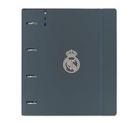 Safta Carpeta equipada REAL MADRID 3ª Equip. 2024/25 DIN-A4 4 anillas 35 mm