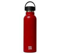 Safta rojo - botella termo, botella de agua, acero inoxidable, doble a