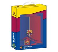 safta Set de Regalo de F.C. Barcelona 1ª Equipación 20/21, 280x60x350mm, Azul Marino/Granate
