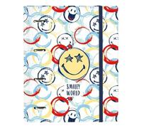 Safta Carpeta 4 anillas Smiley, 30 mm, multicolor, 270x35x320 mm