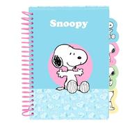 Safta Bloc de notas A5 Snoopy – Ideal para niños, calidad y resistencia, 14.8x21 cm