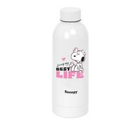 Safta Botella termo SNOOPY – Acero inoxidable, doble aislamiento, 6h caliente/12h fría, 500 ml