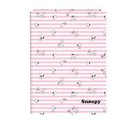 Safta Carpeta folio SNOOPY, 3 solapas, ideal para niños, cómoda y resistente, 26x36.5 cm