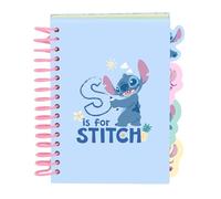 Safta STITCH STATIONERY - Bloc de notas A6 (10.5x14.8 cm) ideal para niños, resistente y versátil