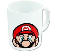 SAFTA - SUPER MARIO Taza Grande con Asa con Capacidad de 350 ml - Taza Cerámica Diseño Único con Licencia Oficial - Taza Multicolor Tus Personajes Favoritos