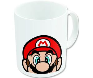 SAFTA - SUPER MARIO Taza Grande con Asa con Capacidad de 350 ml - Taza Cerámica Diseño Único con Licencia Oficial - Taza Multicolor Tus Personajes Favoritos