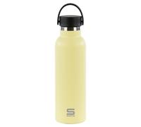 Safta botella termo de 600ml - acero inoxidable - asa superior - color amarillo