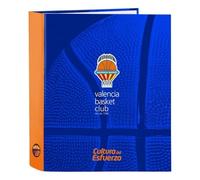 Safta Carpeta archivador VALENCIA BASKET Folio 4 anillas 40 mm