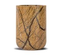 Sagaform Enfriador de botellas Sten Ø12.5 cm Mármol forestal marrón