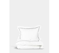Sagaform Juego de funda nórdica Carl 150x210 cm Blanco