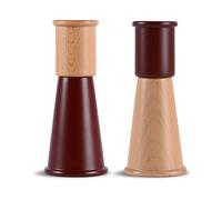 Sagaform Molinillo pequeño de sal y pimienta Gurken 2 piezas Rojo-marrón