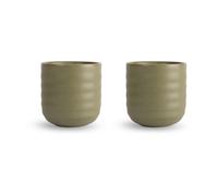 Sagaform Set de 2 tazas Ellen 18 cl verde