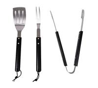 Sagaform Set de grill Fredde BBQ 3 piezas negro
